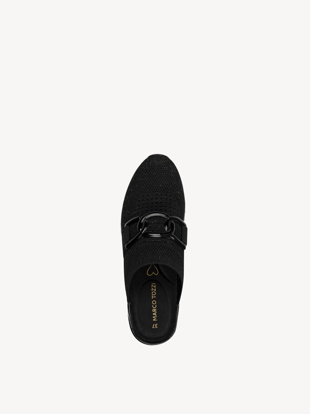 Marco Tozzi, Pantolette - sort BLACK COMB, billede 5 af 6