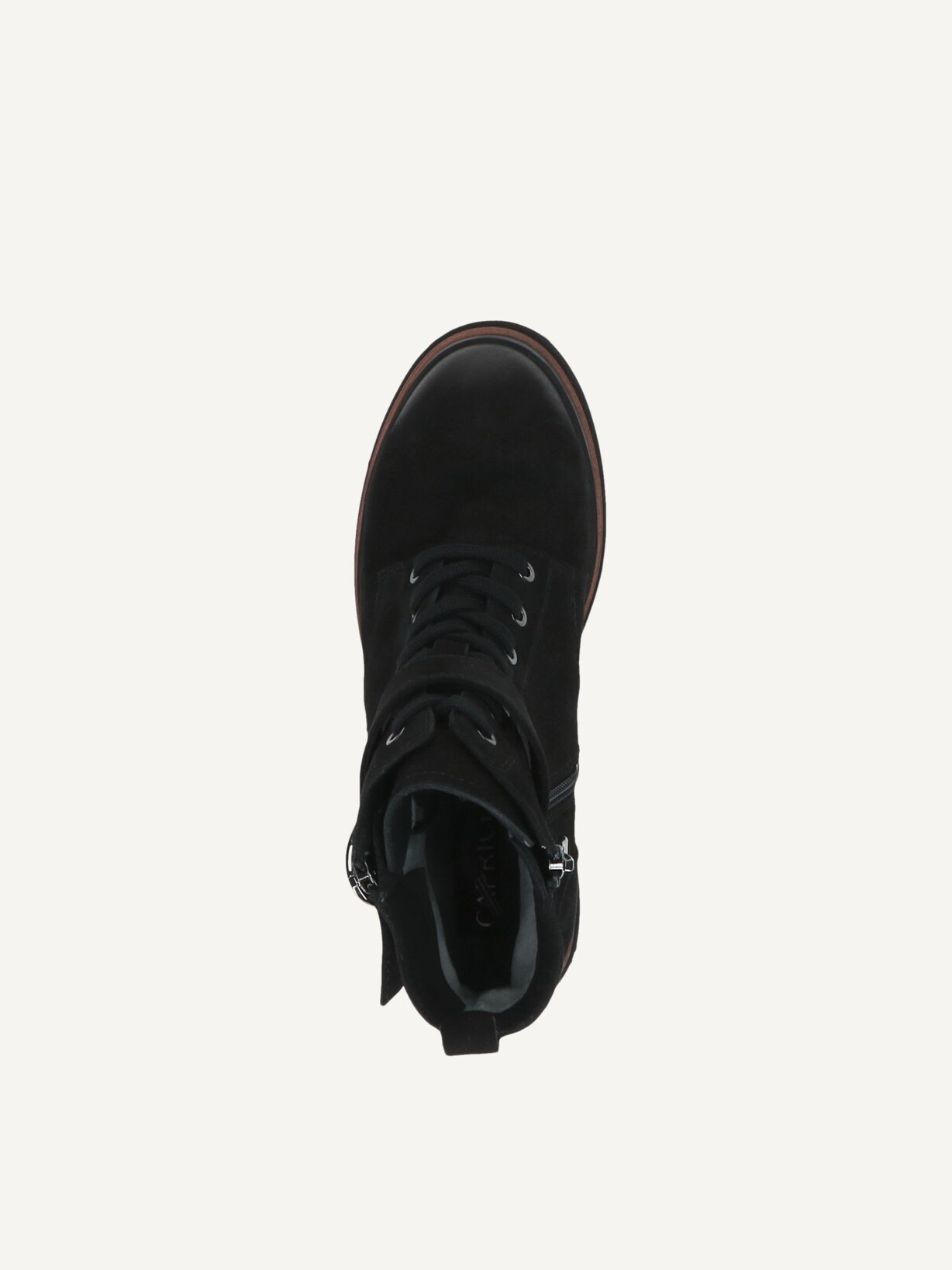 Caprice, Bottine en cuir - noir BLACK NUBUC, image 4 sur 5