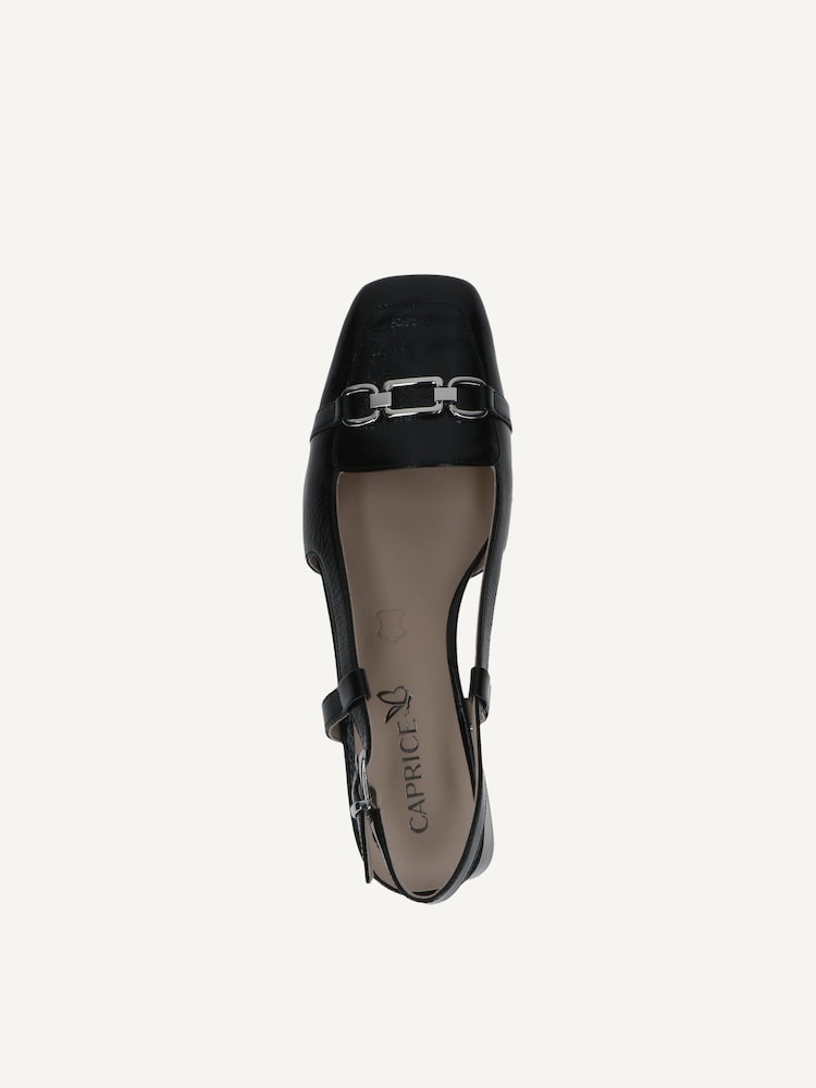 Caprice, Escarpin en cuir - noir BLACK NAPLAK, image 4 sur 5