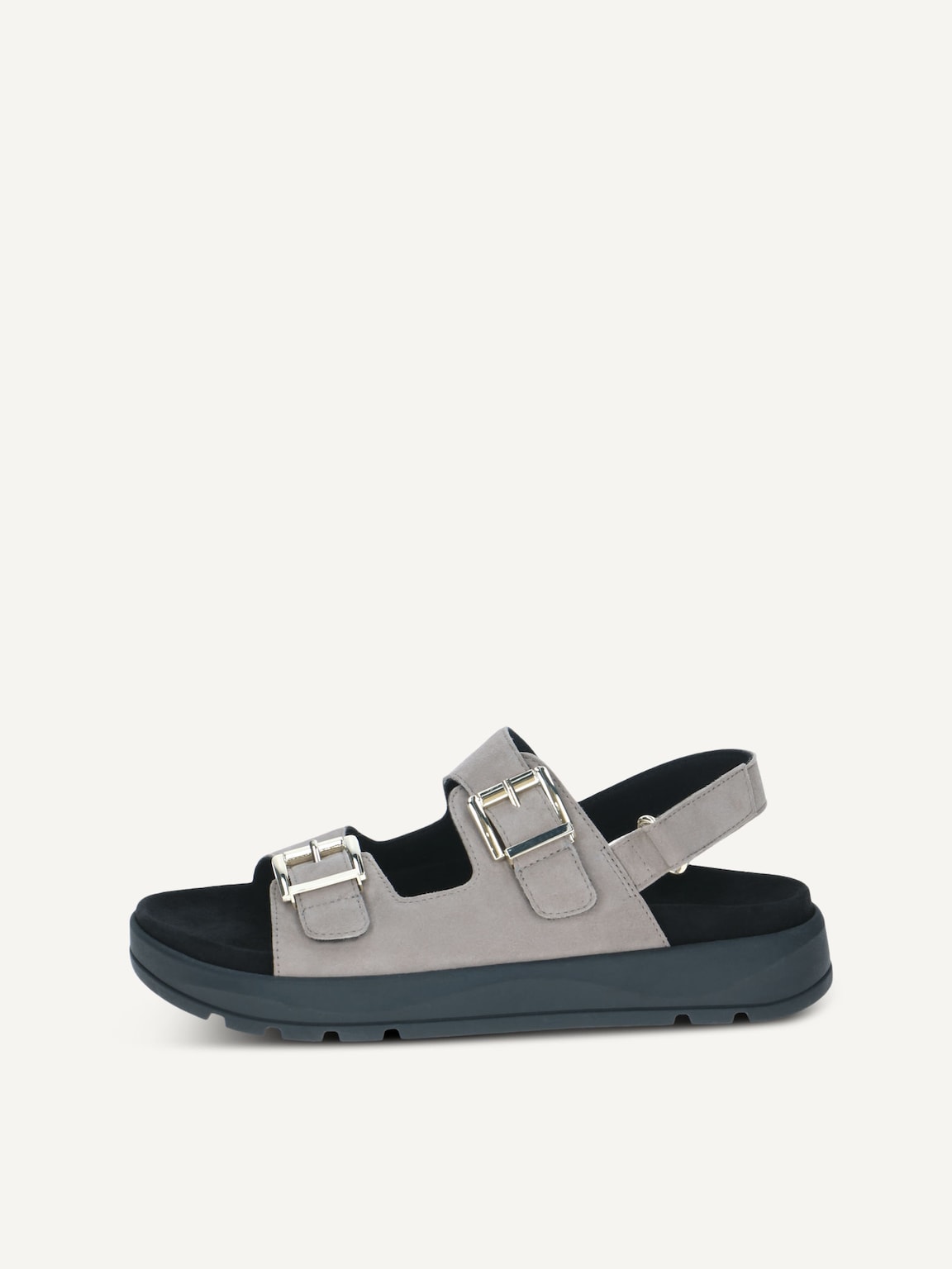 Caprice, Leather Sandal - brown MUD SUEDE, image 3 of 6
