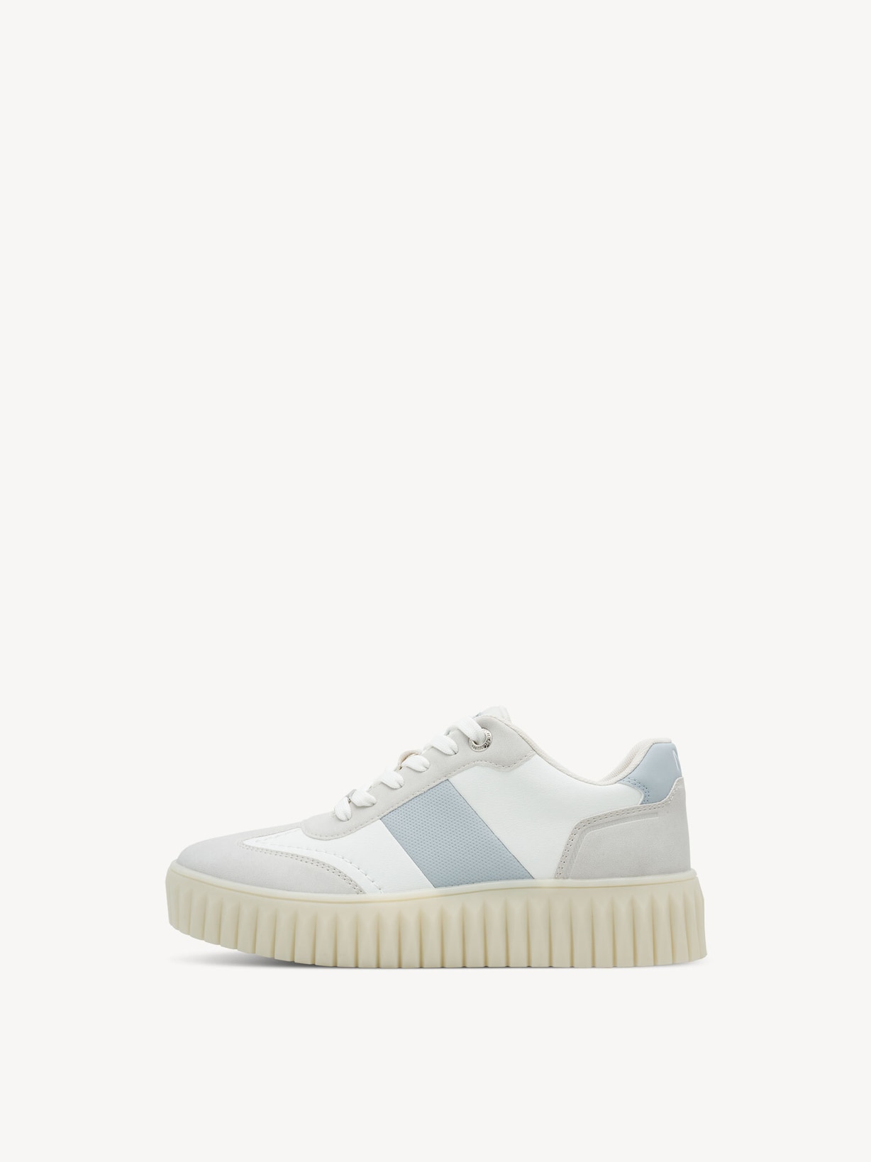 Marco Tozzi, Sneaker - wit WHITE/BLUE, afbeelding 2 van 6