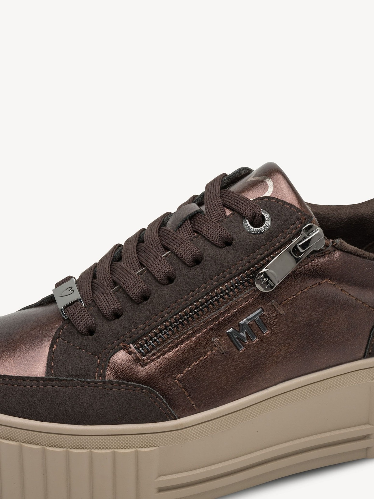 Marco Tozzi, Sneaker - brown MOCCA COMB, image 5 of 7