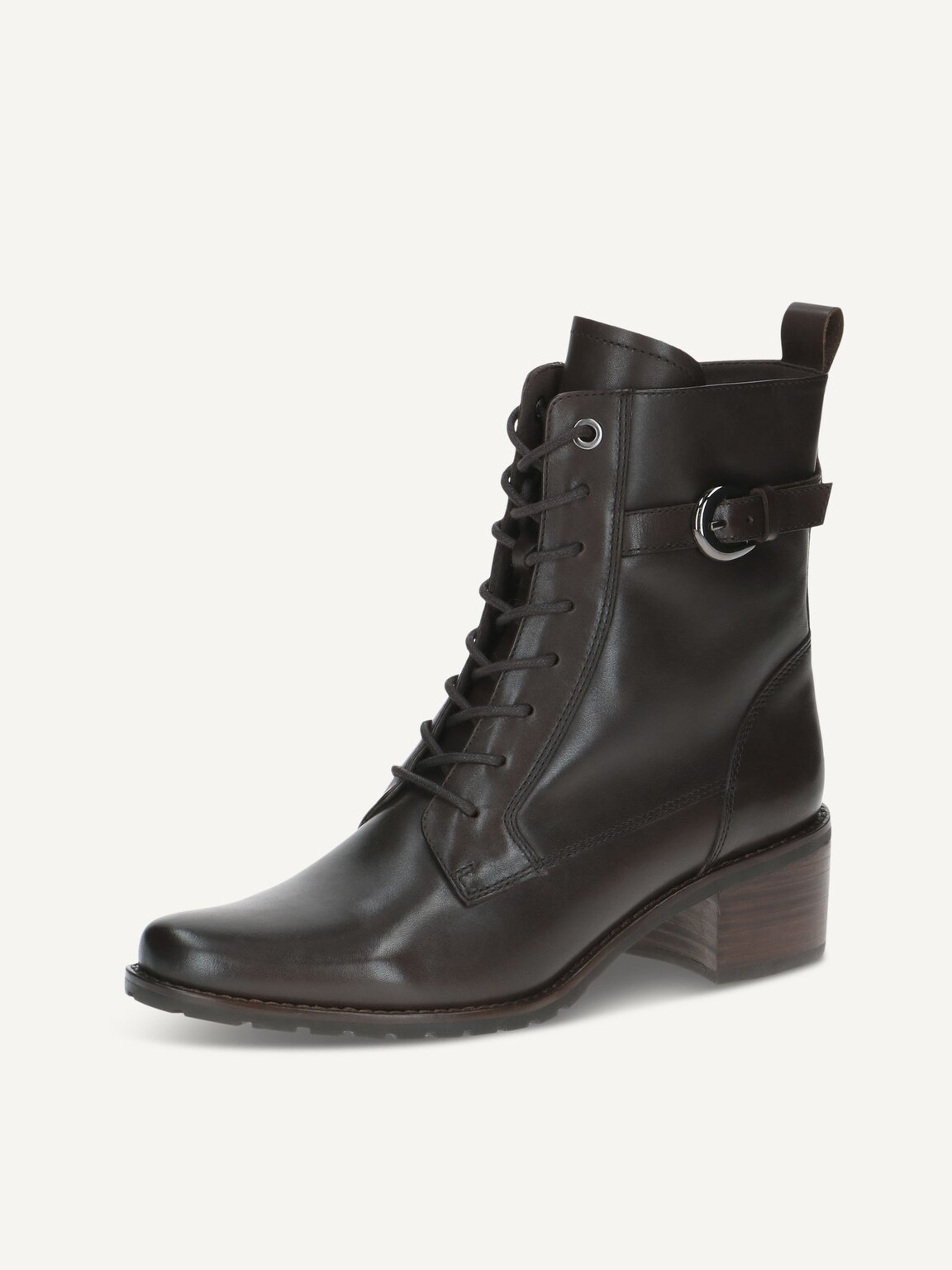 Caprice, Leather Bootie - brown DK BROWN NAPPA, image 1 of 5