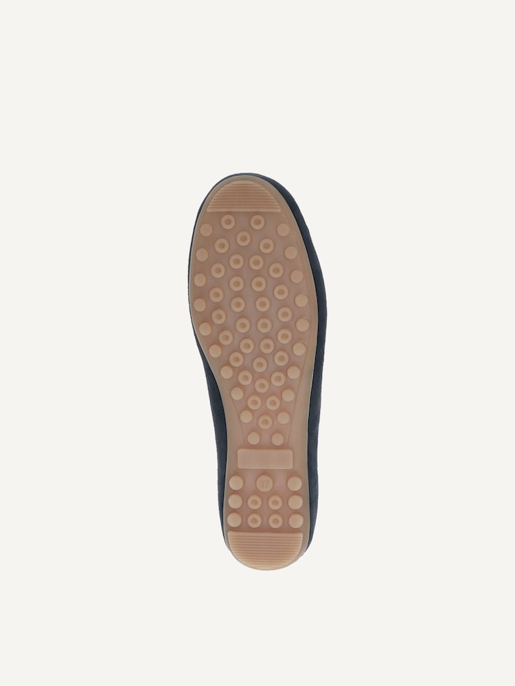 Caprice, Mocassin en cuir - bleu OCEAN SUEDE, image 5 sur 5