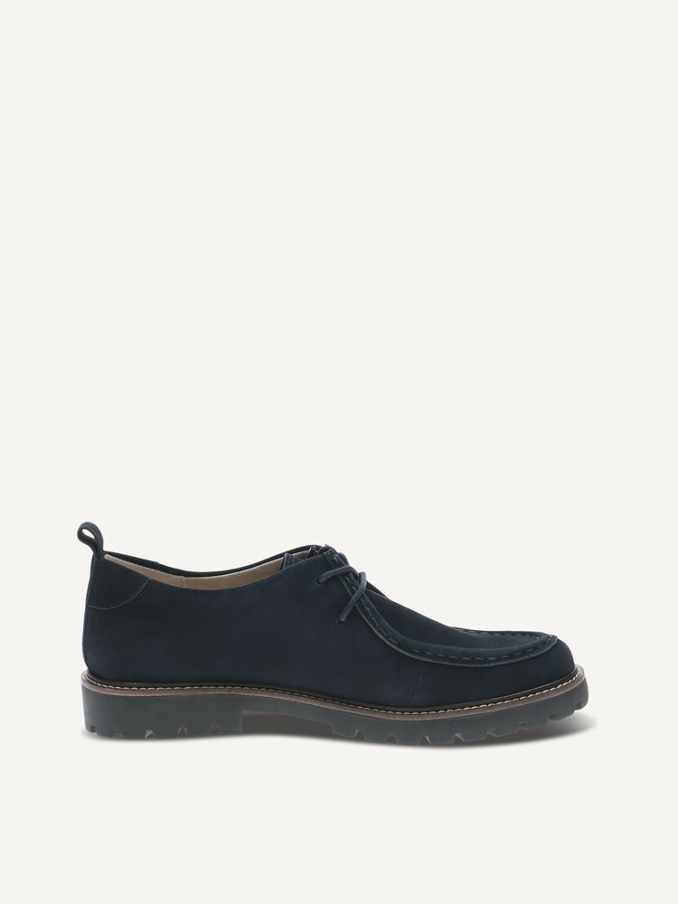 Caprice, Derbie en cuir - bleu OCEAN SUEDE, image 3 sur 5