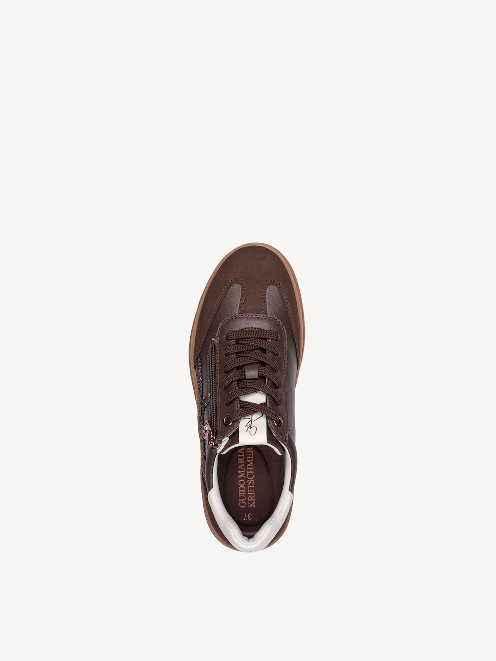Marco Tozzi, Sneaker - brown CHOCO COMB, image 5 of 6