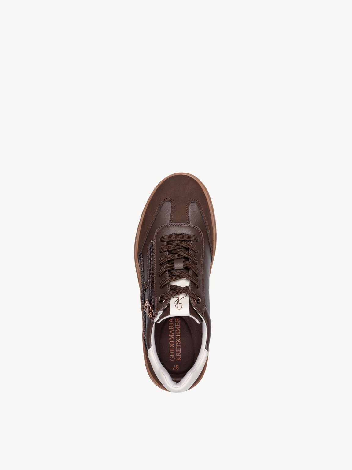 Marco Tozzi, Sneaker - marrone CHOCO COMB, immagine 3 di 6