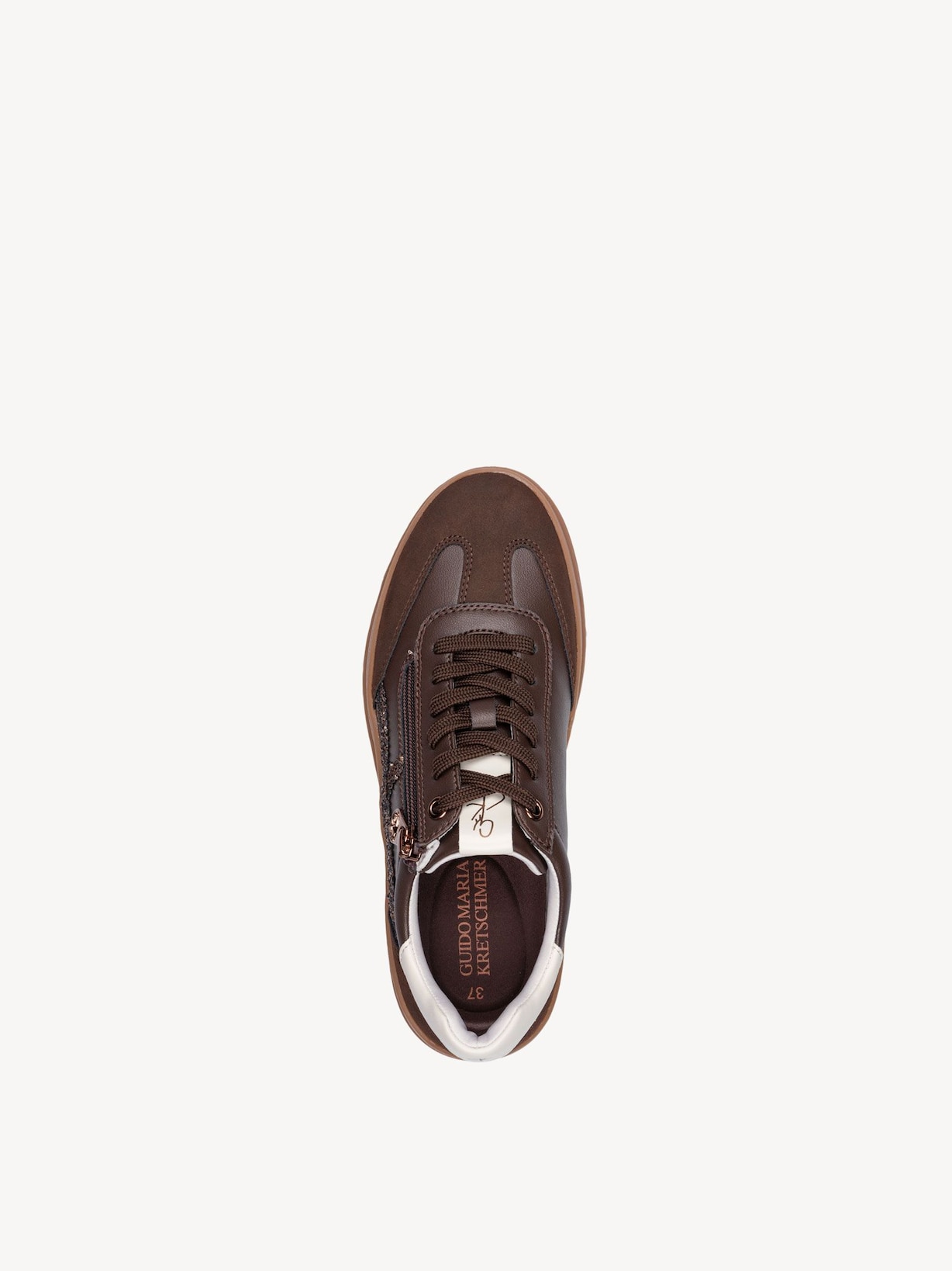 Marco Tozzi, Sneaker - brown CHOCO COMB, image 5 of 6