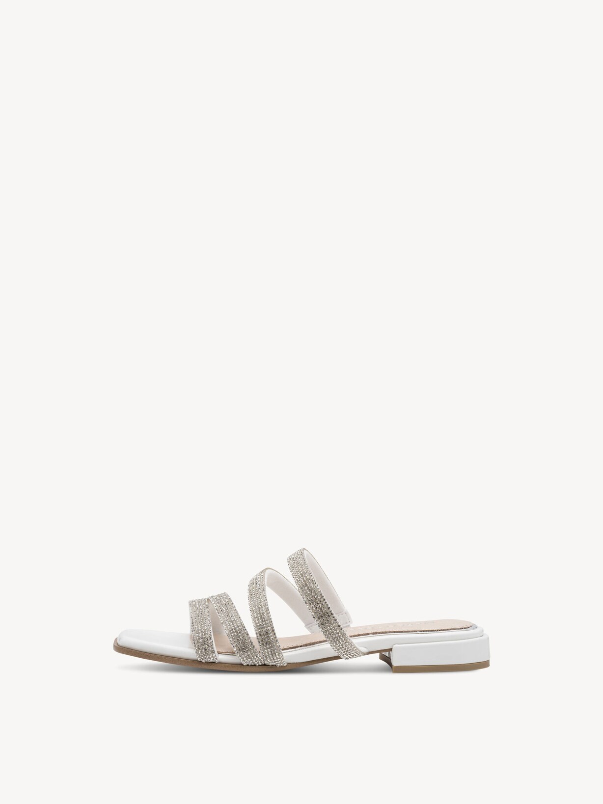Marco Tozzi, Ciabatte - beige IVORY PATENT, immagine 2 di 6
