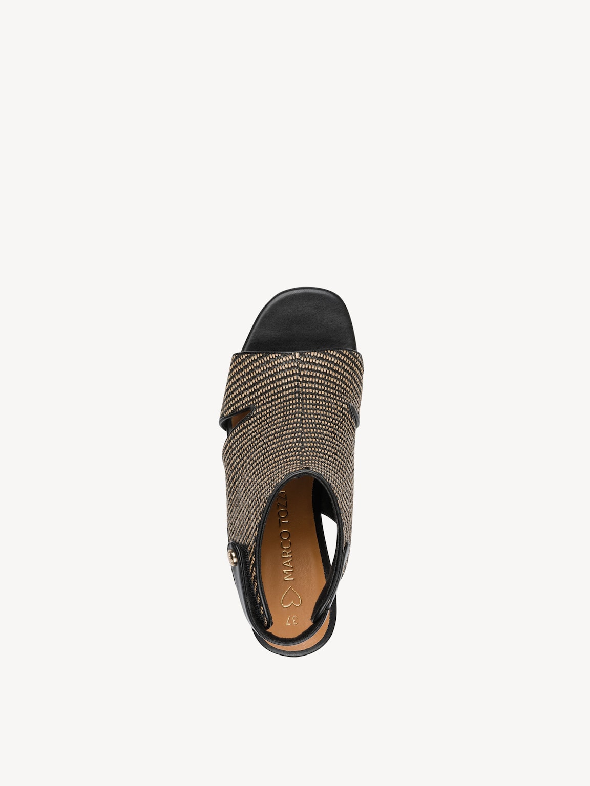 Marco Tozzi, Sandalo - nero BLACK COMB, immagine 3 di 6