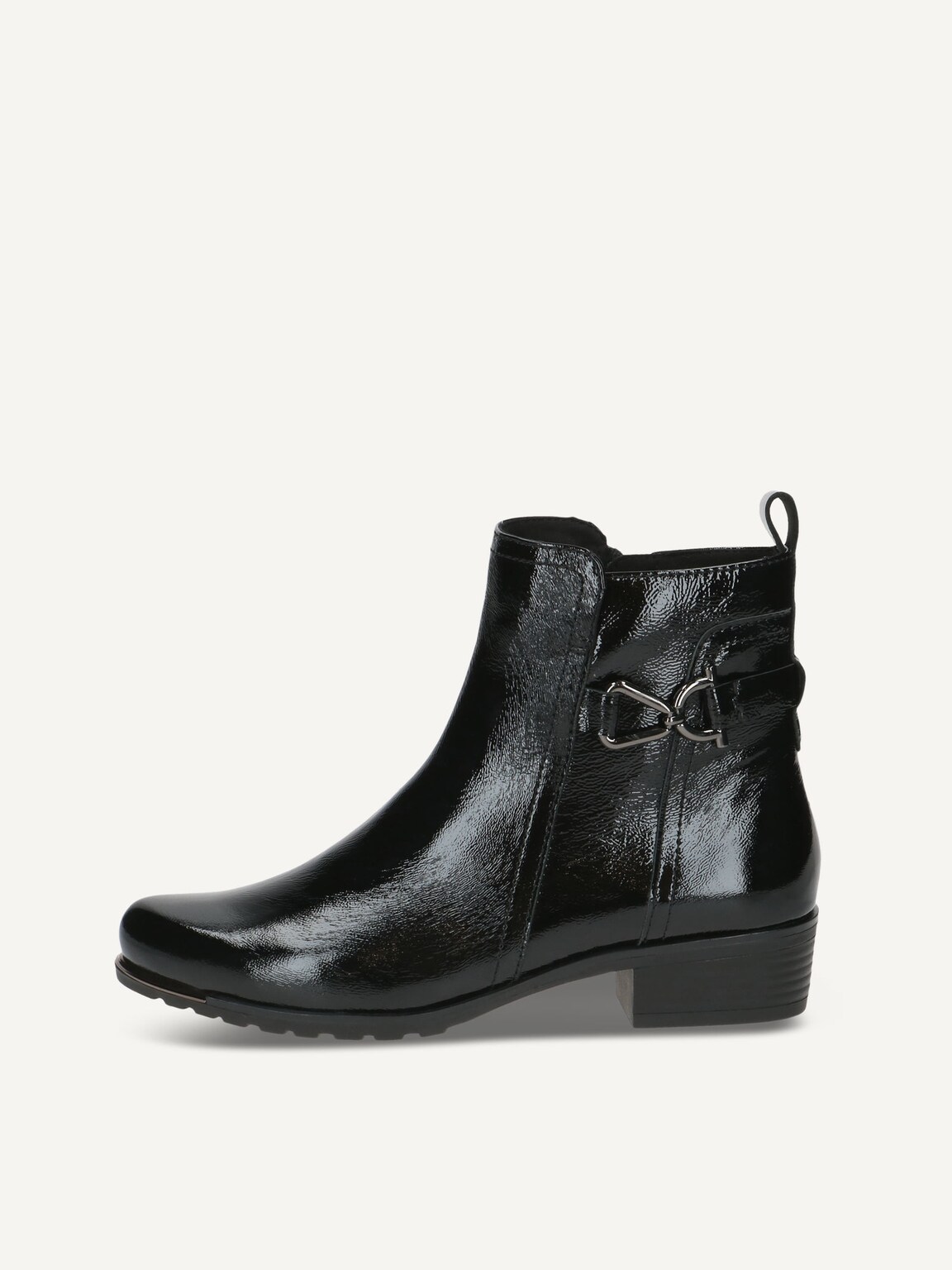 Caprice, Leather Bootie - black BLACK NAPLAK, image 2 of 5