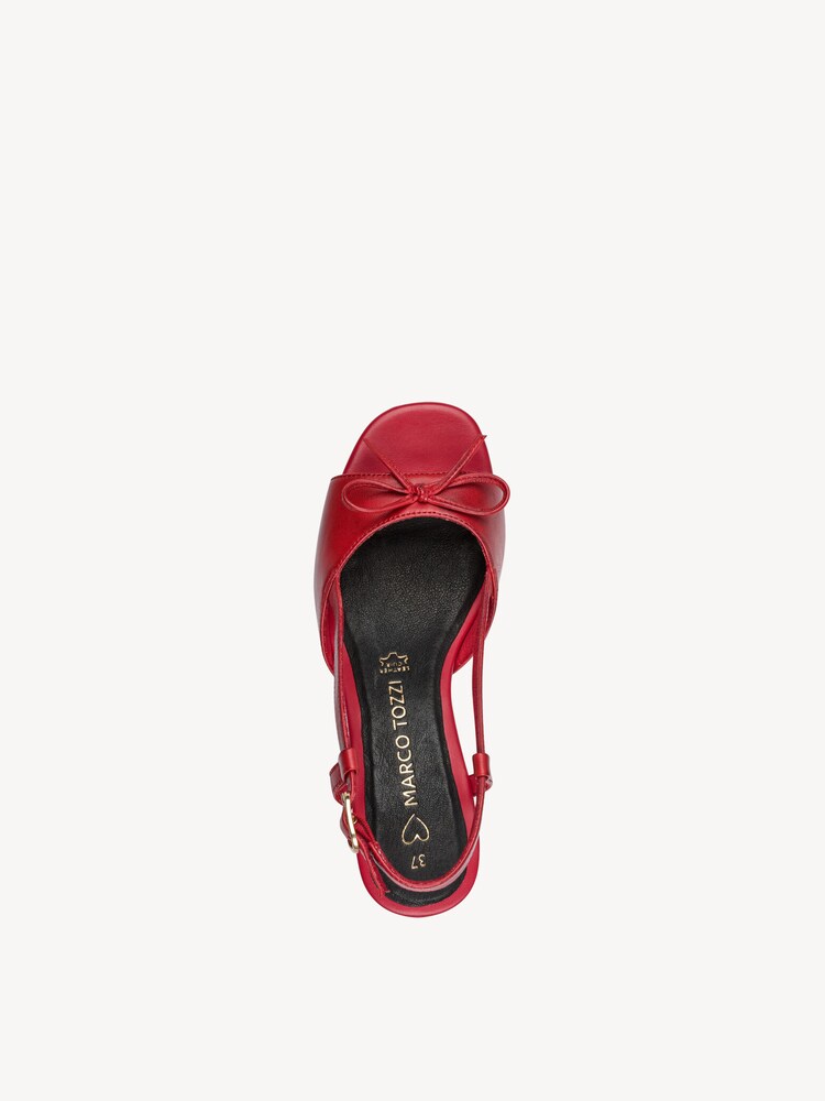 Marco Tozzi, Sandalo - rosso RED, immagine 3 di 6