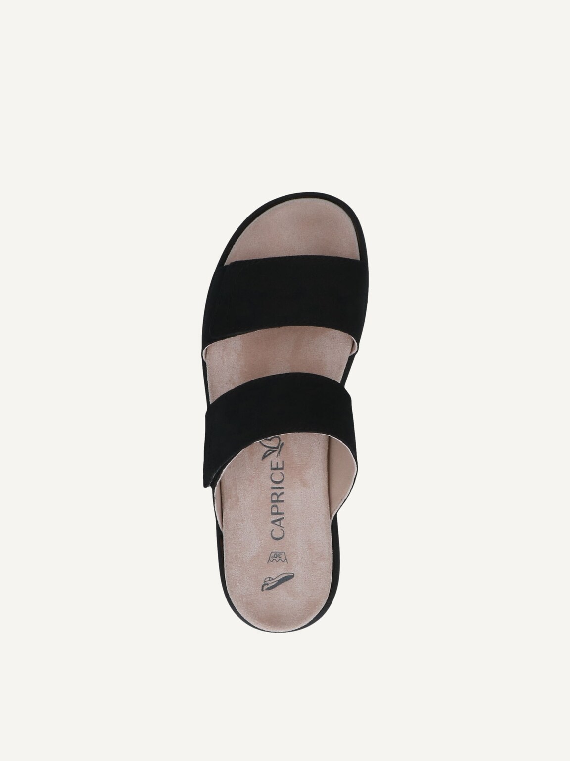 Caprice, Leather Sandal - black BLACK NUBUC, image 5 of 5