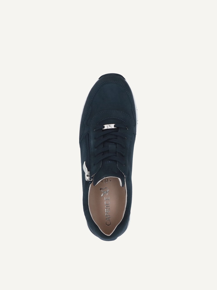 Caprice, Basket en cuir - bleu OCEAN SUEDE, image 4 sur 5