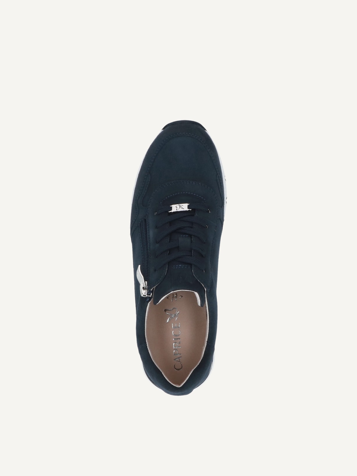 Caprice, Basket en cuir - bleu OCEAN SUEDE, image 4 sur 5