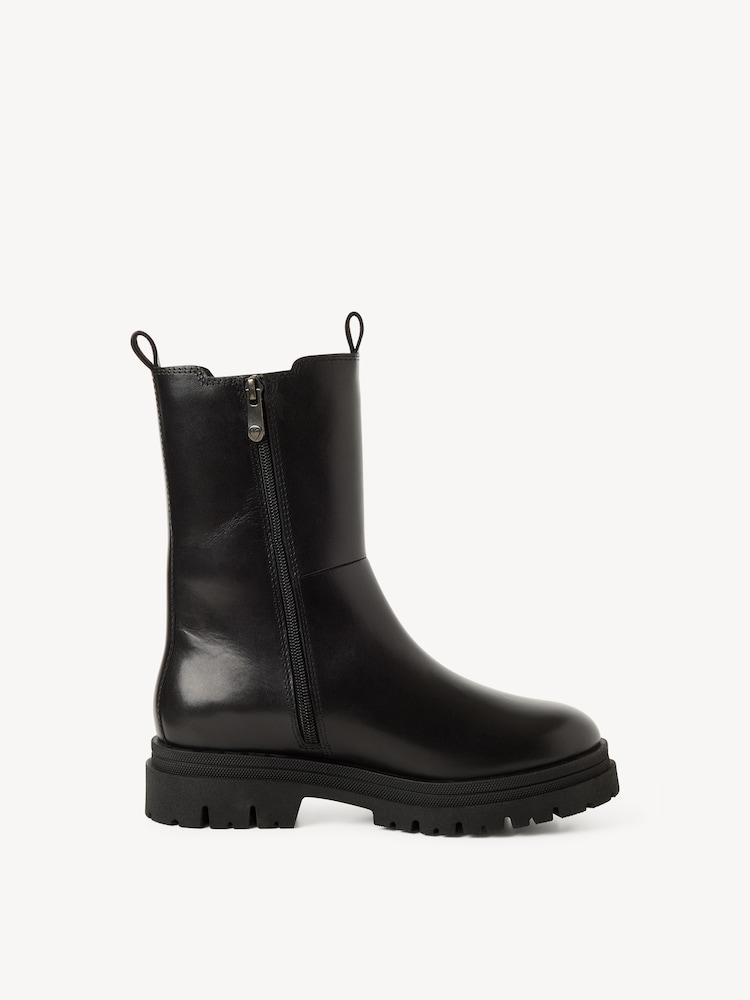 Marco Tozzi, Chelsea boot - black warm lining, BLACK, Image 6 of 6