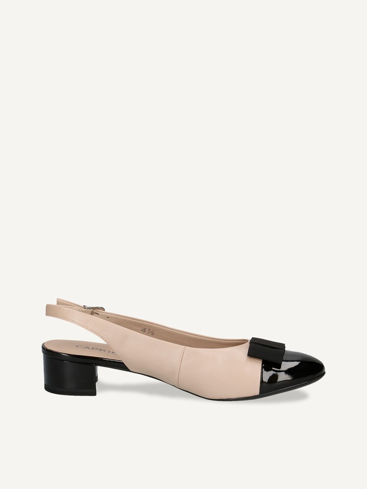 Caprice, Sling pumps - beige BEIGE COMB, image 4 of 6