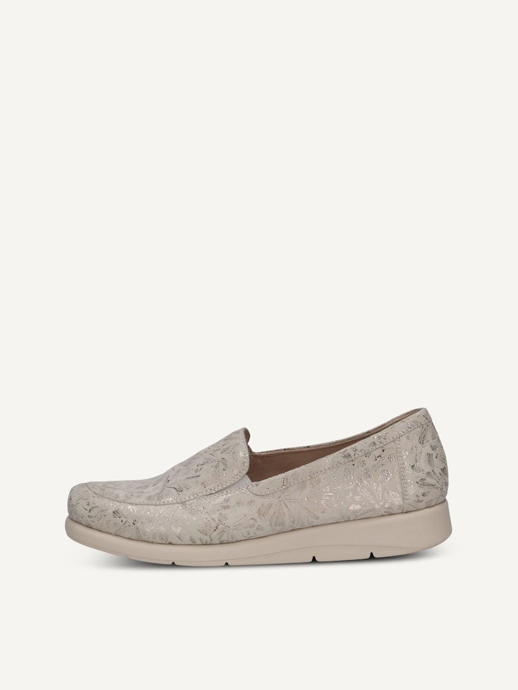 Caprice, Leather Slipper - white OFFWHITE/SILV., image 3 of 6