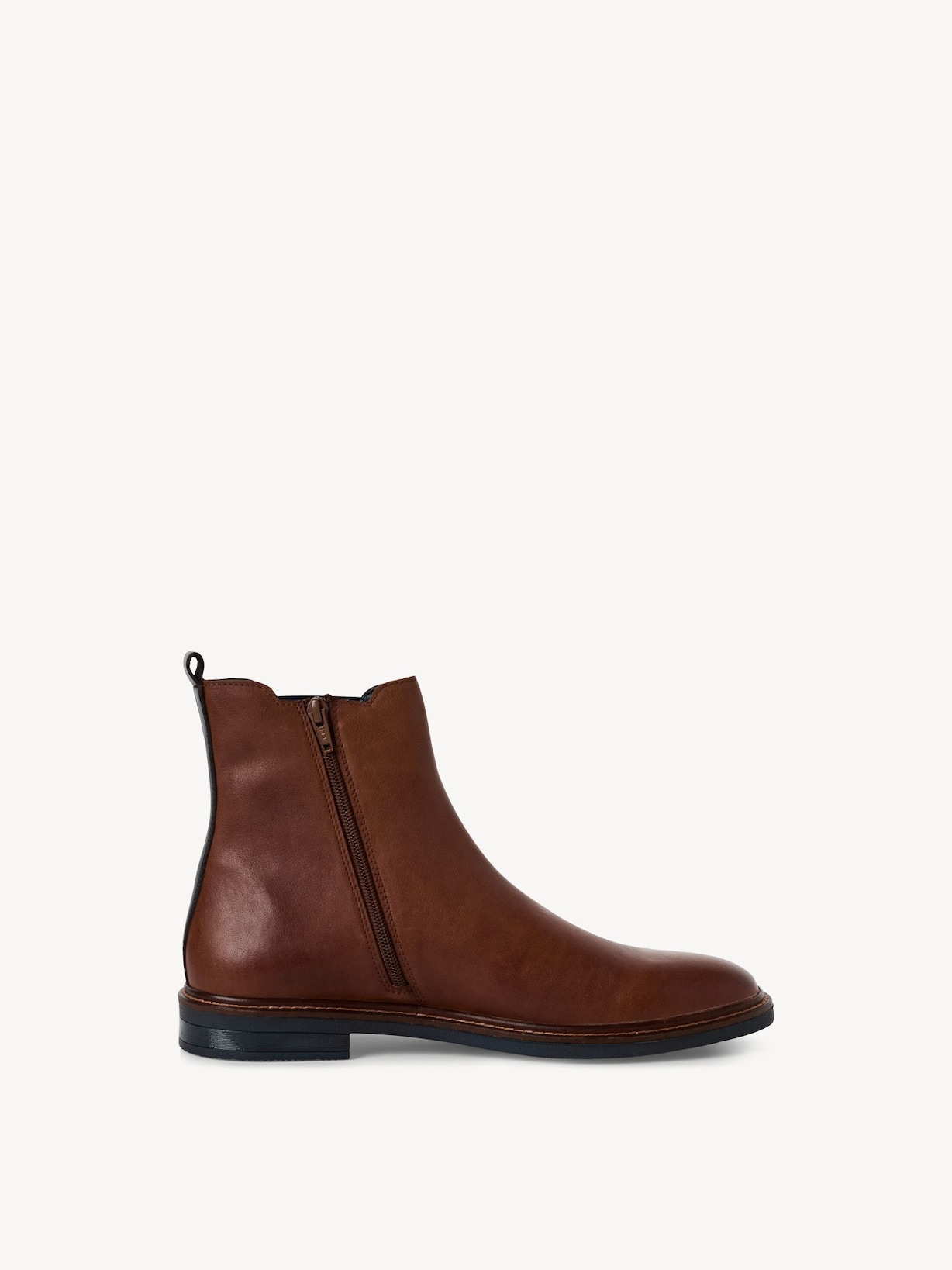 Marco Tozzi, Leren Chelseaboot - bruin COGNAC COMB, afbeelding 6 van 6