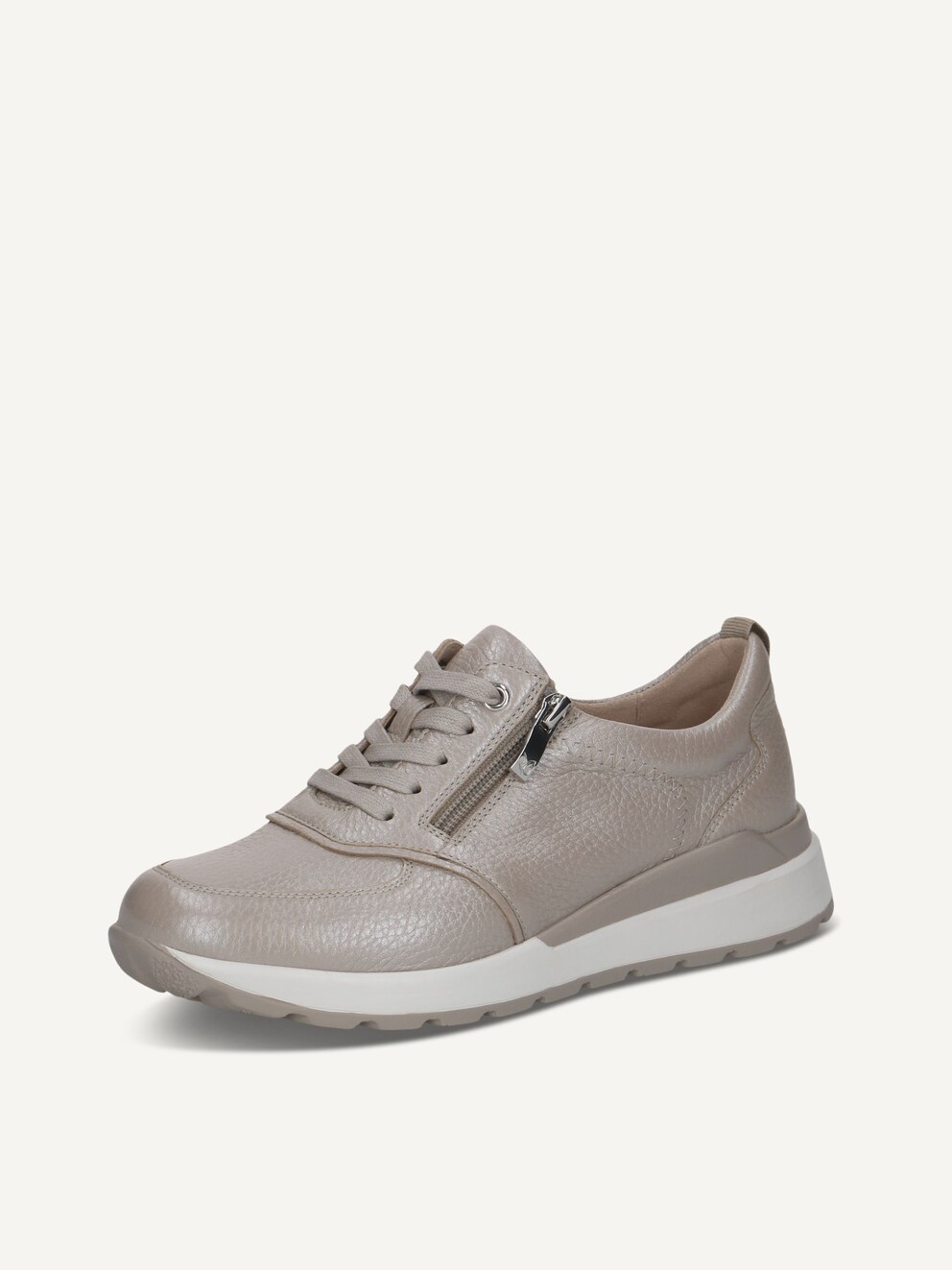 Caprice, Basket en cuir - marron TAUPE PER.DEER, image 2 sur 5
