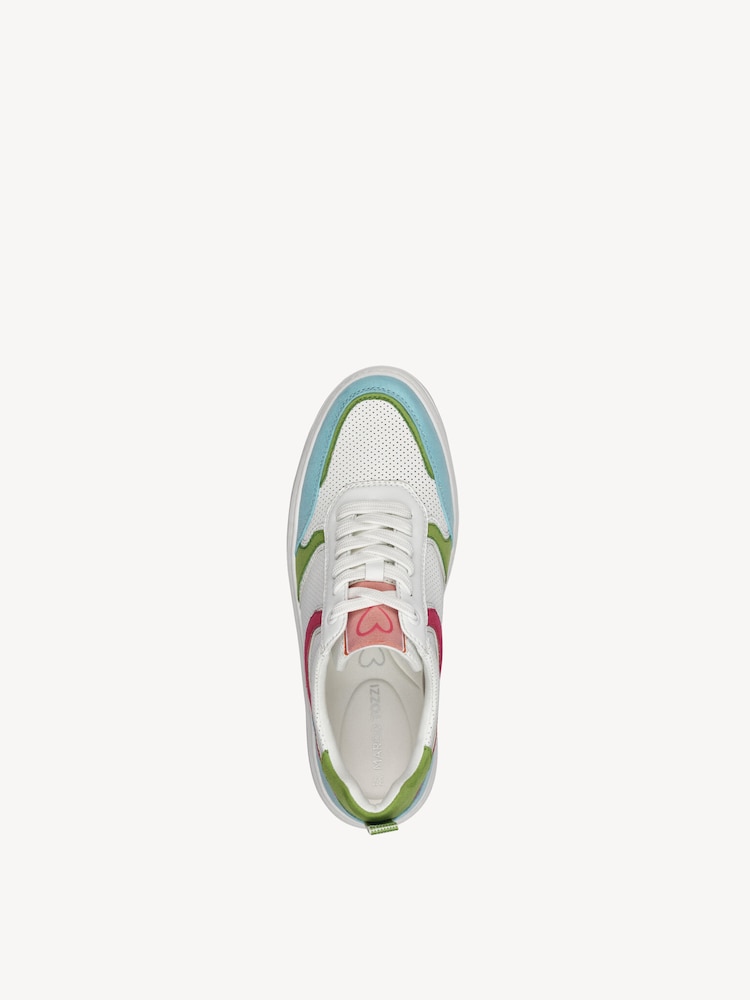 Marco Tozzi, Sneaker - bianco WHITE COMB, immagine 3 di 6