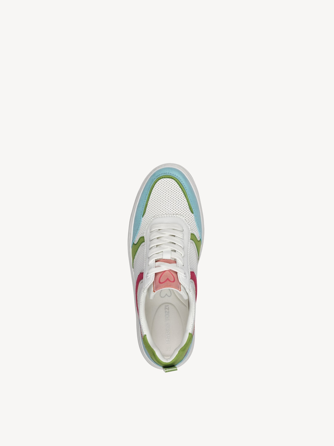 Marco Tozzi, Sneaker - bianco WHITE COMB, immagine 3 di 6