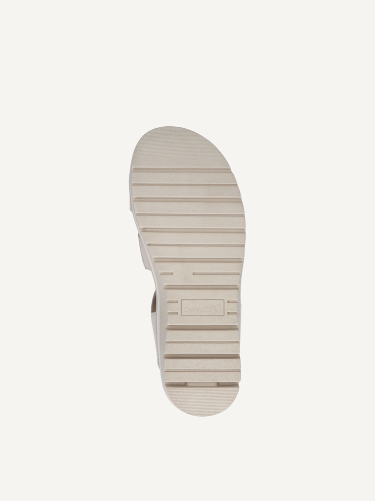 Caprice, Leather Sandal - white SNOW COMB, image 5 of 6