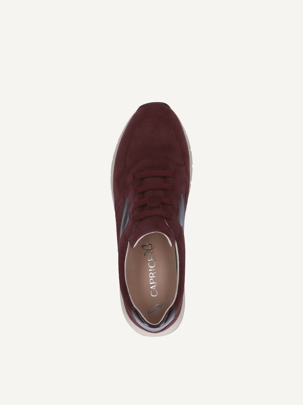 Caprice, Ledersneaker - rot BORDEAUX COMB, Bild 5 von 6