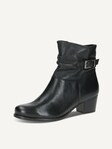 Not selected, Caprice, Leather Bootie - black BLACK NAPPA