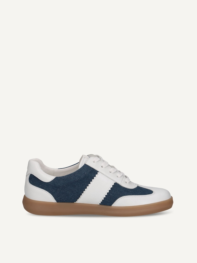 Caprice, Basket en cuir - offwhite WHITE/JEANS, image 3 sur 5