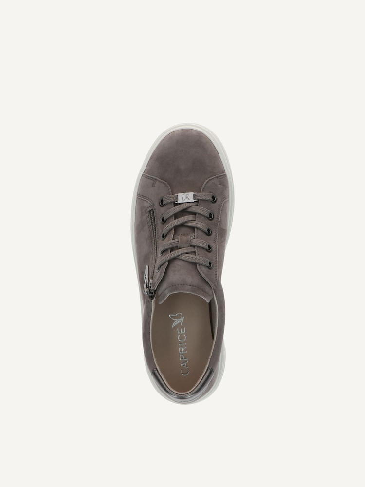 Caprice, Basket en cuir - beige DK TAUPE SUEDE, image 4 sur 5