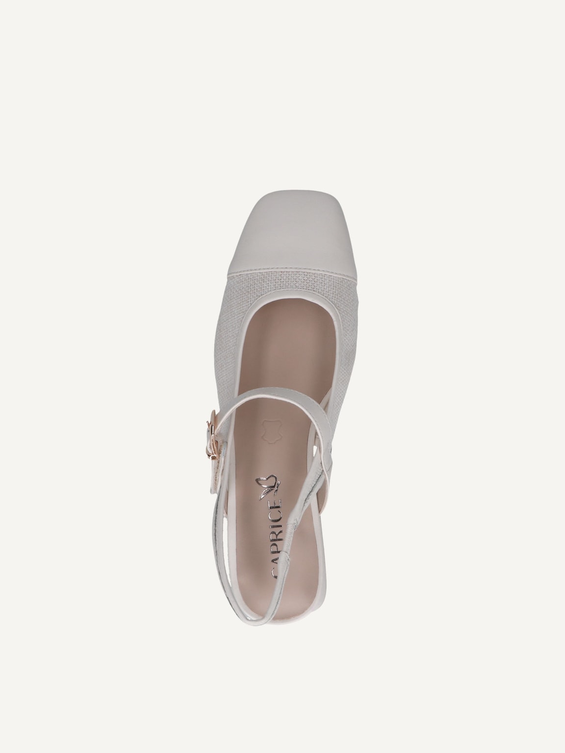 Caprice, Sling pumps - yellow VANILLA/OFFWH., image 5 of 5