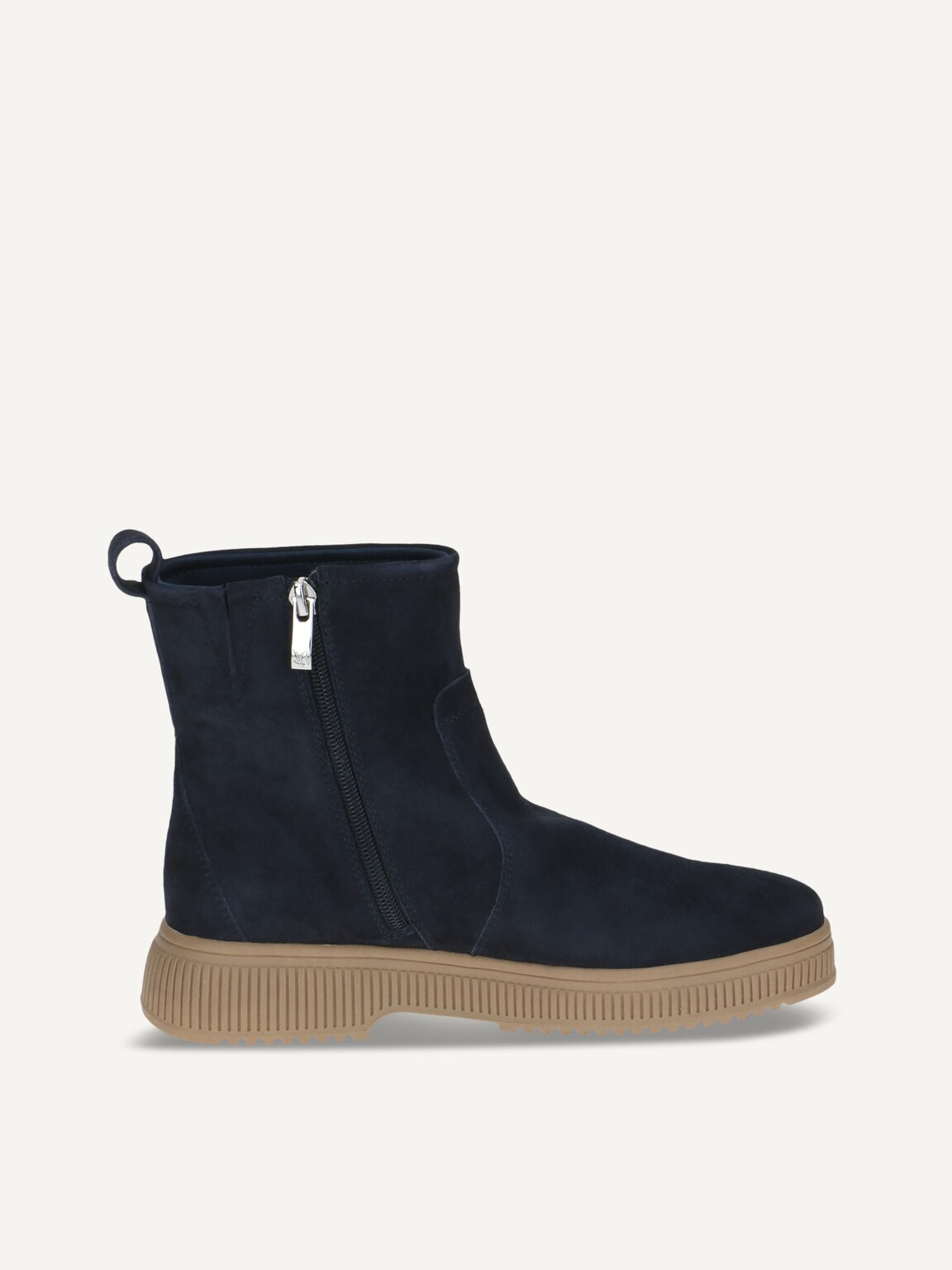 Caprice, Leather Bootie - blue OCEAN SUEDE, image 3 of 5