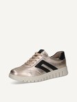 Selected, Caprice, Leather Sneaker - metallic LT.GOLD COMB