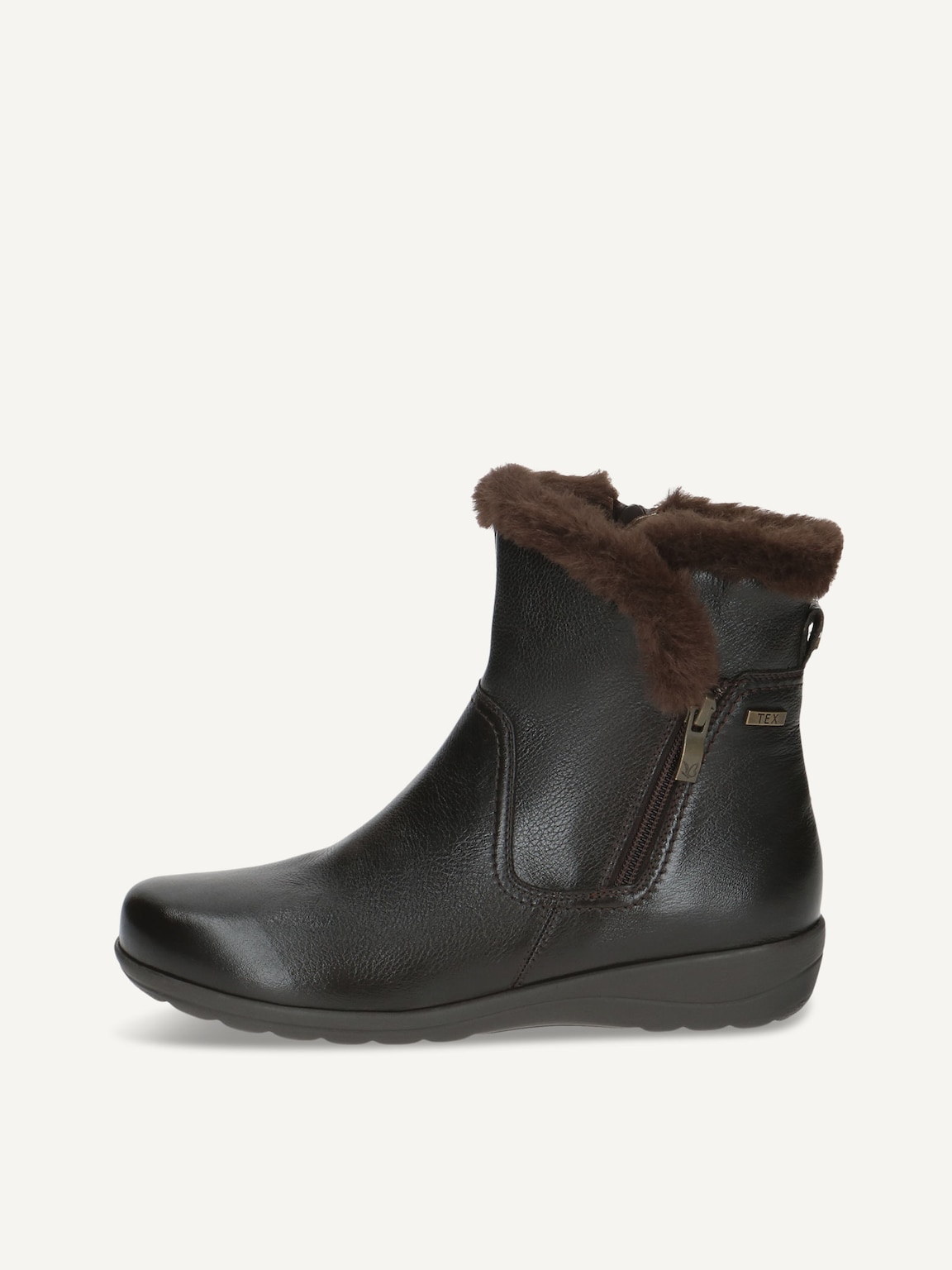 Caprice, Bootie - brown warm lining DK BROWN NAPPA, image 2 of 5