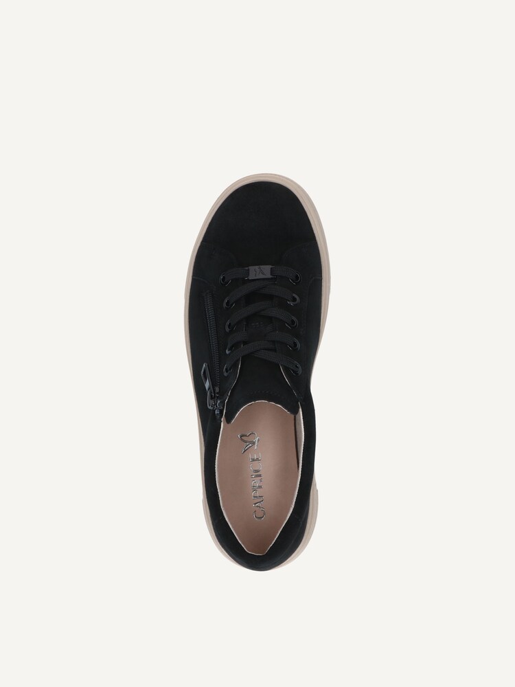 Caprice, Basket en cuir - noir BLACK SUEDE, image 4 sur 5