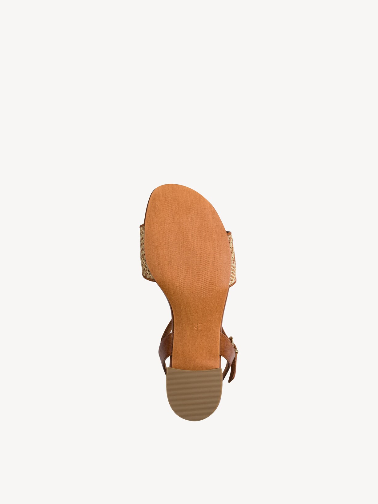 Marco Tozzi, Sandalo - marrone COGNAC COMB, immagine 4 di 7