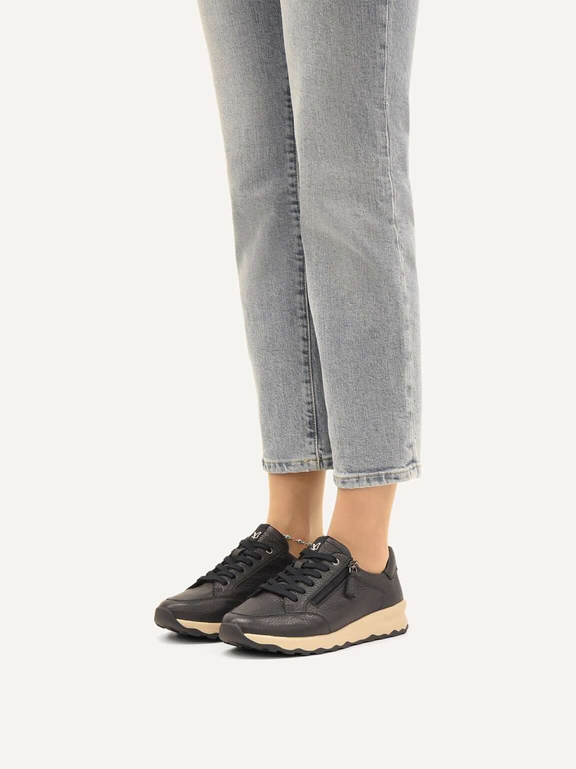 Caprice, Leather Sneaker - blue OCEAN DEER, image 2 of 6