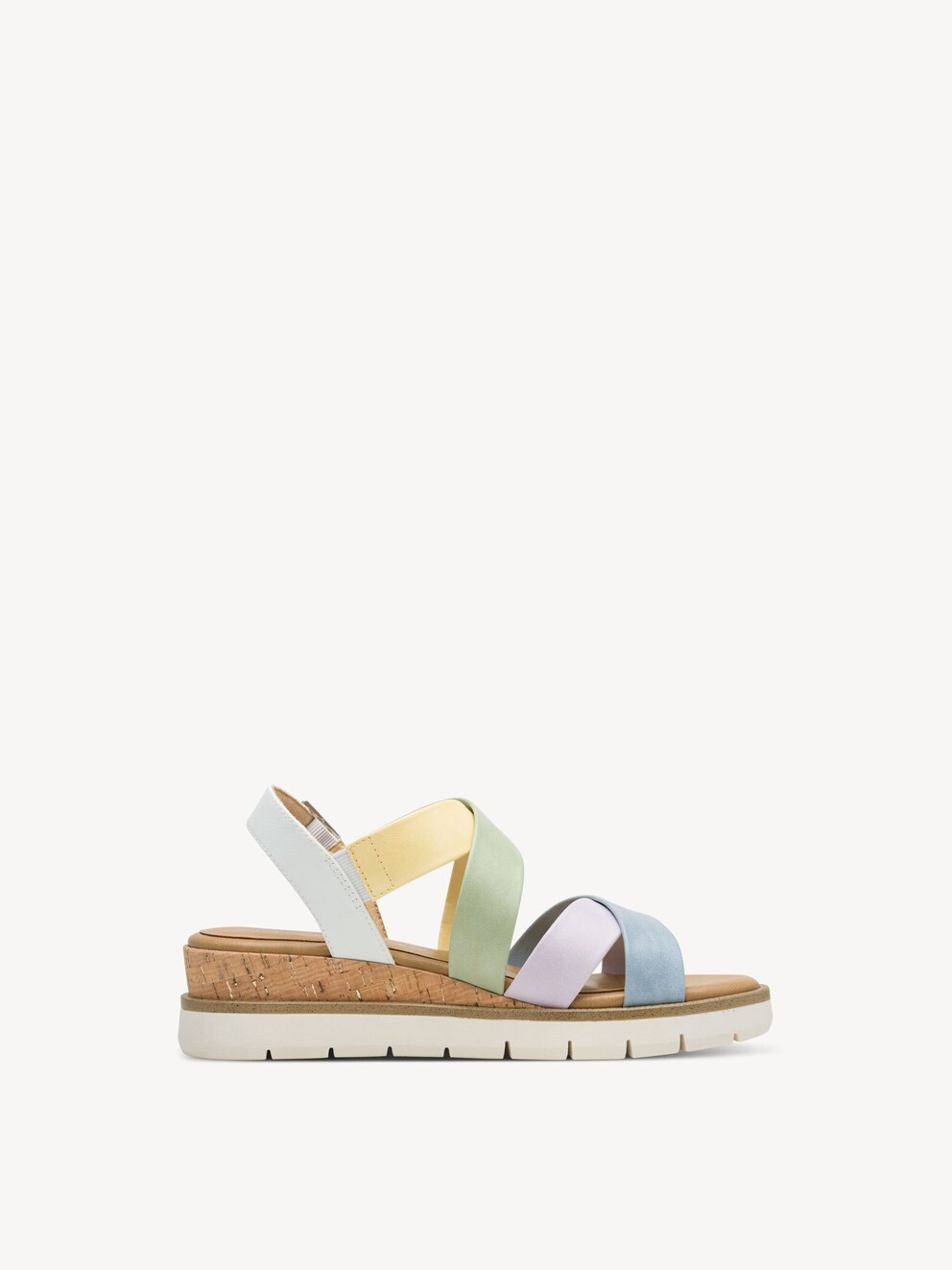 Marco Tozzi, Sandaletter - vit WHITE MULTI, bild 6 av 6