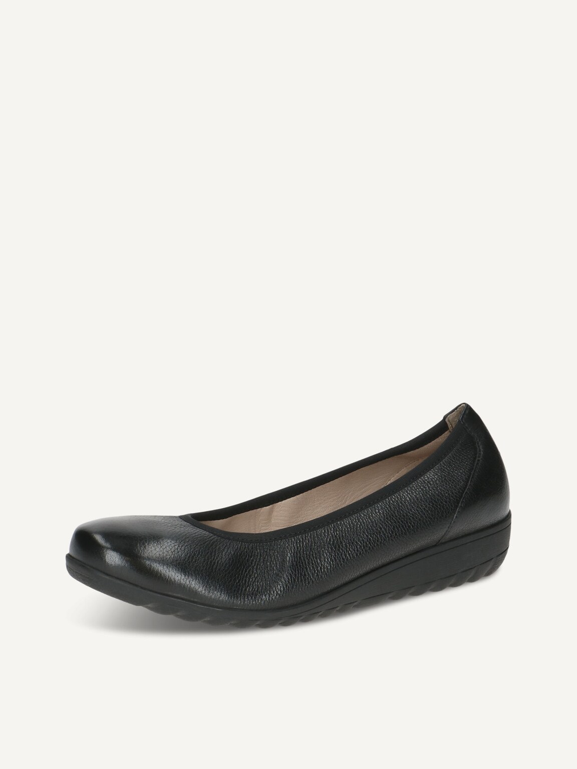 Caprice, Leather Ballerina - black BLACK NAPPA, image 1 of 5