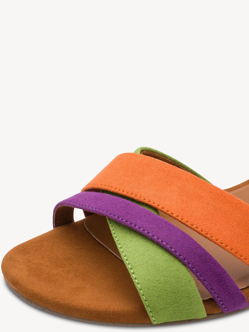 Marco Tozzi, Heeled sandal - brown COGNAC MULTI, image 4 of 6