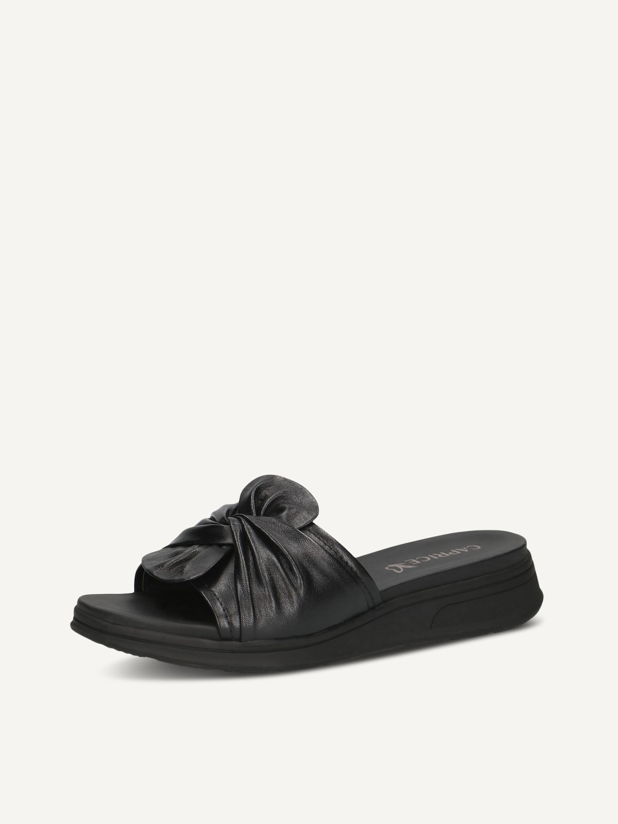Caprice, Mule en cuir - noir BLACK NAPPA, image 2 sur 5
