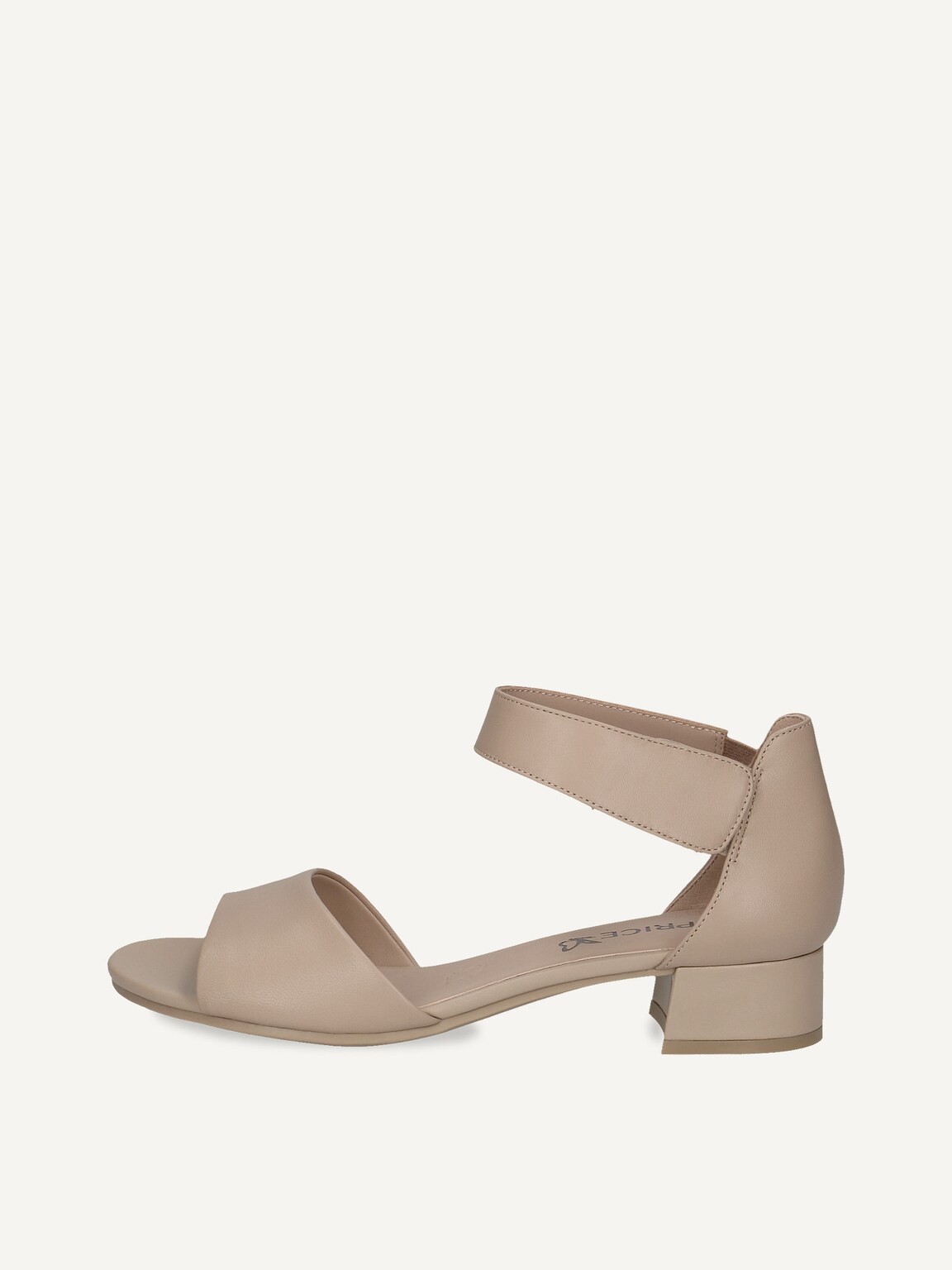 Caprice, Leather Heeled sandal - beige BEIGE NAPPA, image 4 of 10