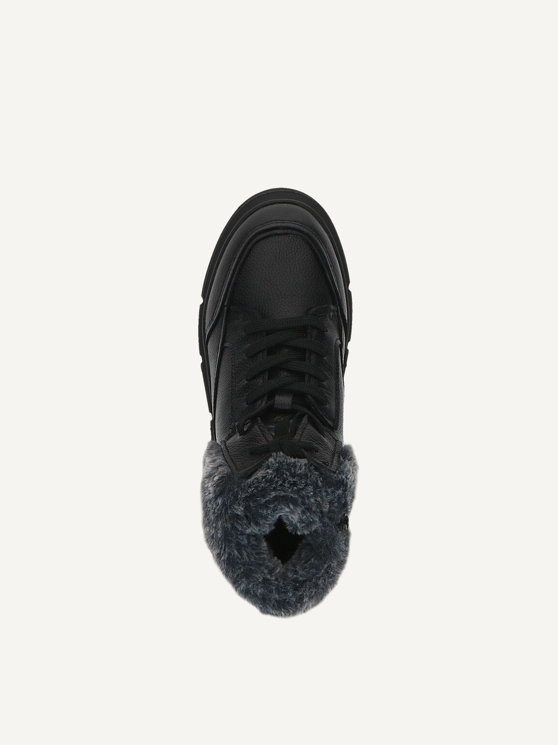 Caprice, Leather Bootie - black warm lining BLACK NAPPA, image 6 of 6
