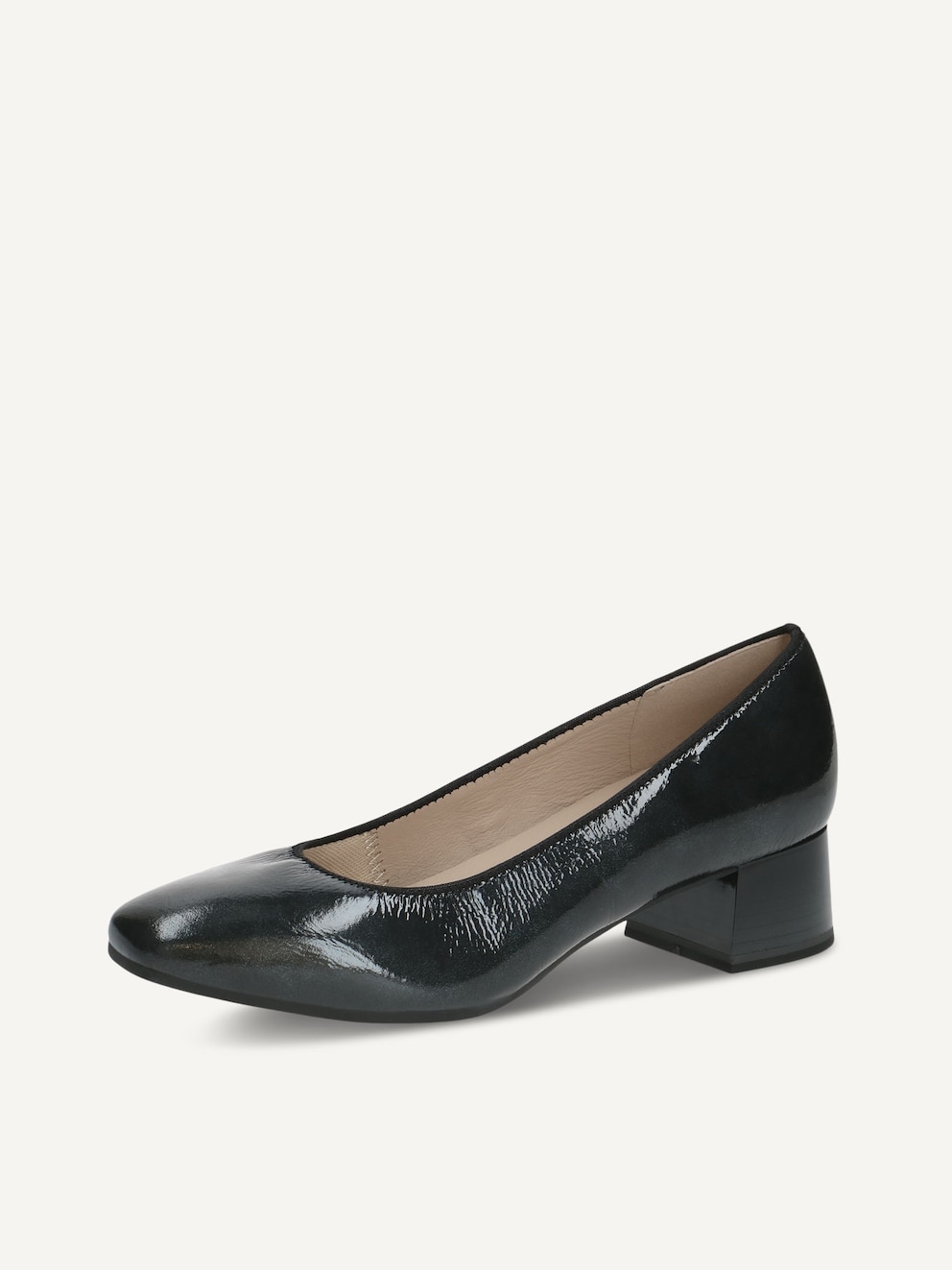 Caprice, Escarpin en cuir - gris STONE NAPLAK, Image 2 of 5