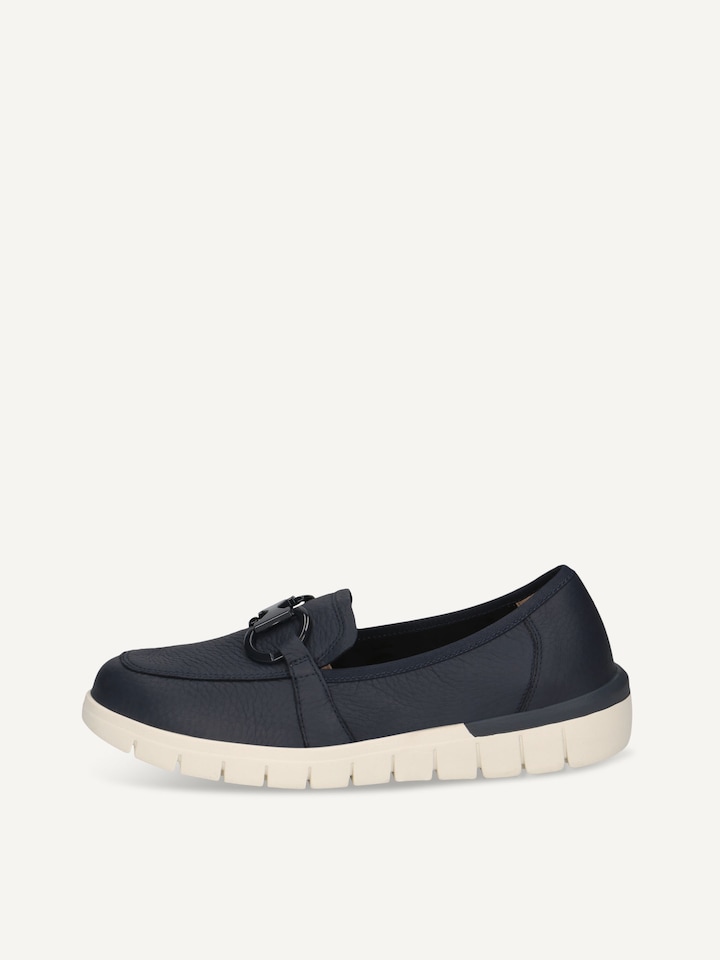 Caprice, Slipper en cuir - bleu OCEAN DEER