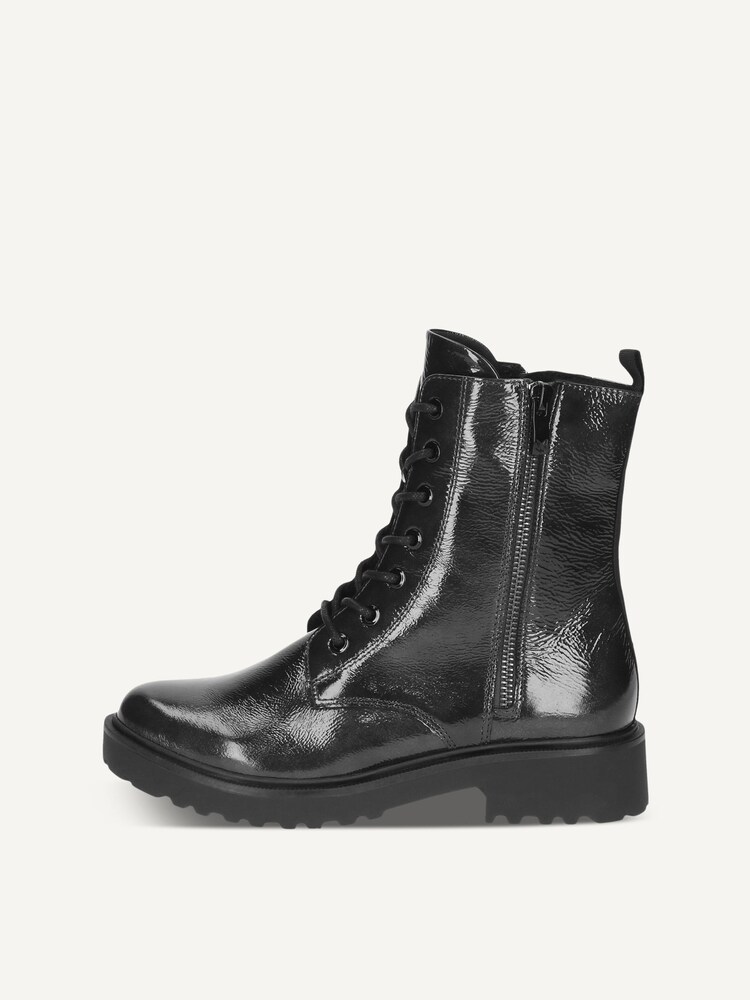 Caprice, Leather Bootie - black BLACK NAPLAK, image 3 of 6