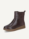Not selected, Caprice, Leather Bootie - brown DK BROWN COMB