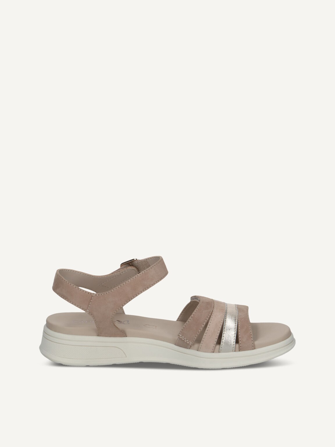 Caprice, Leather Sandal - beige SAND COMB, image 4 of 6