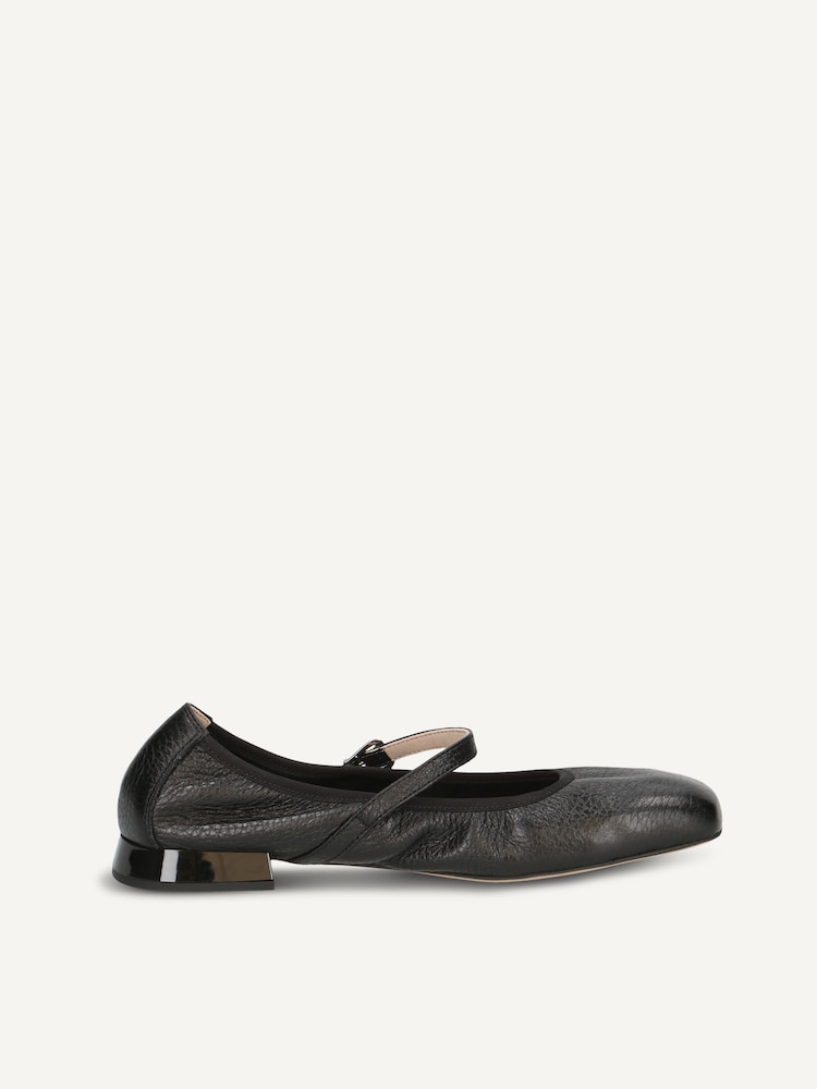 Caprice, Ballerine en cuir - noir BLACK DEER, image 3 sur 5